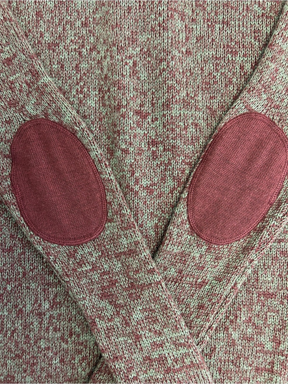 Toad & Co “Marlevelous Pullover” 100% Merino Wool Burgundy Marl Sweater Medium - Picture 13 of 13